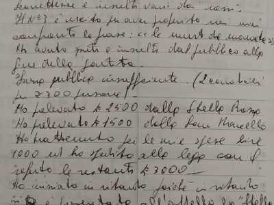 Nel taccuino di Lattarulo, datato 1� Maggio 1965, leggiamo: �Scorrettezze e insulti vari dai rossi, il numero 3 � uscito per aver proferito nei miei confronti la frase "Le murt de mamete"